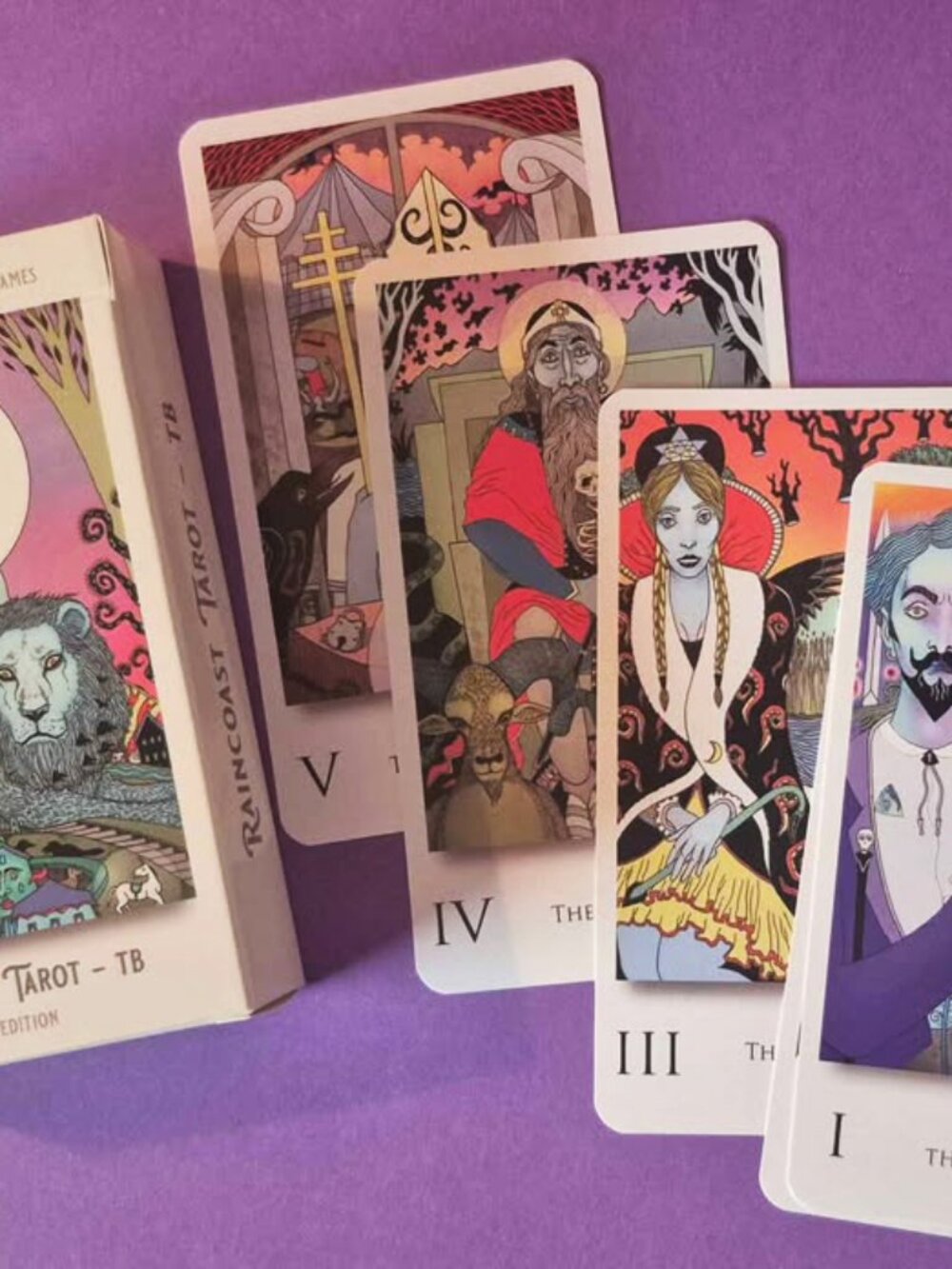 Original Raincoast Tarot deck